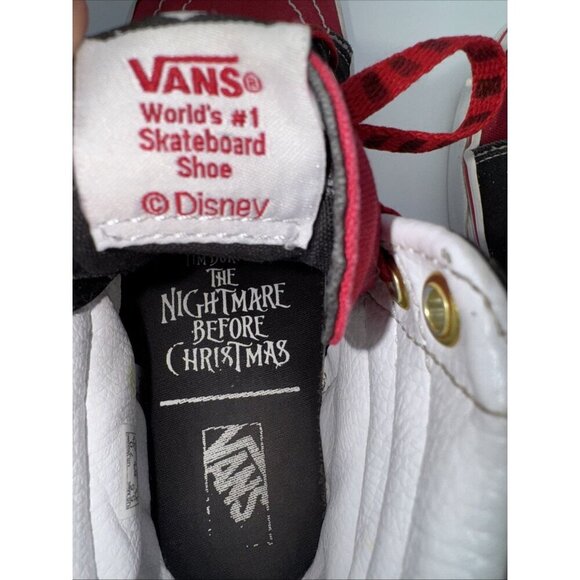 VANS The Nightmare Before Christmas x Sk8- High Christmas town,7 woman, 5.5 men - Picture 11 of 16